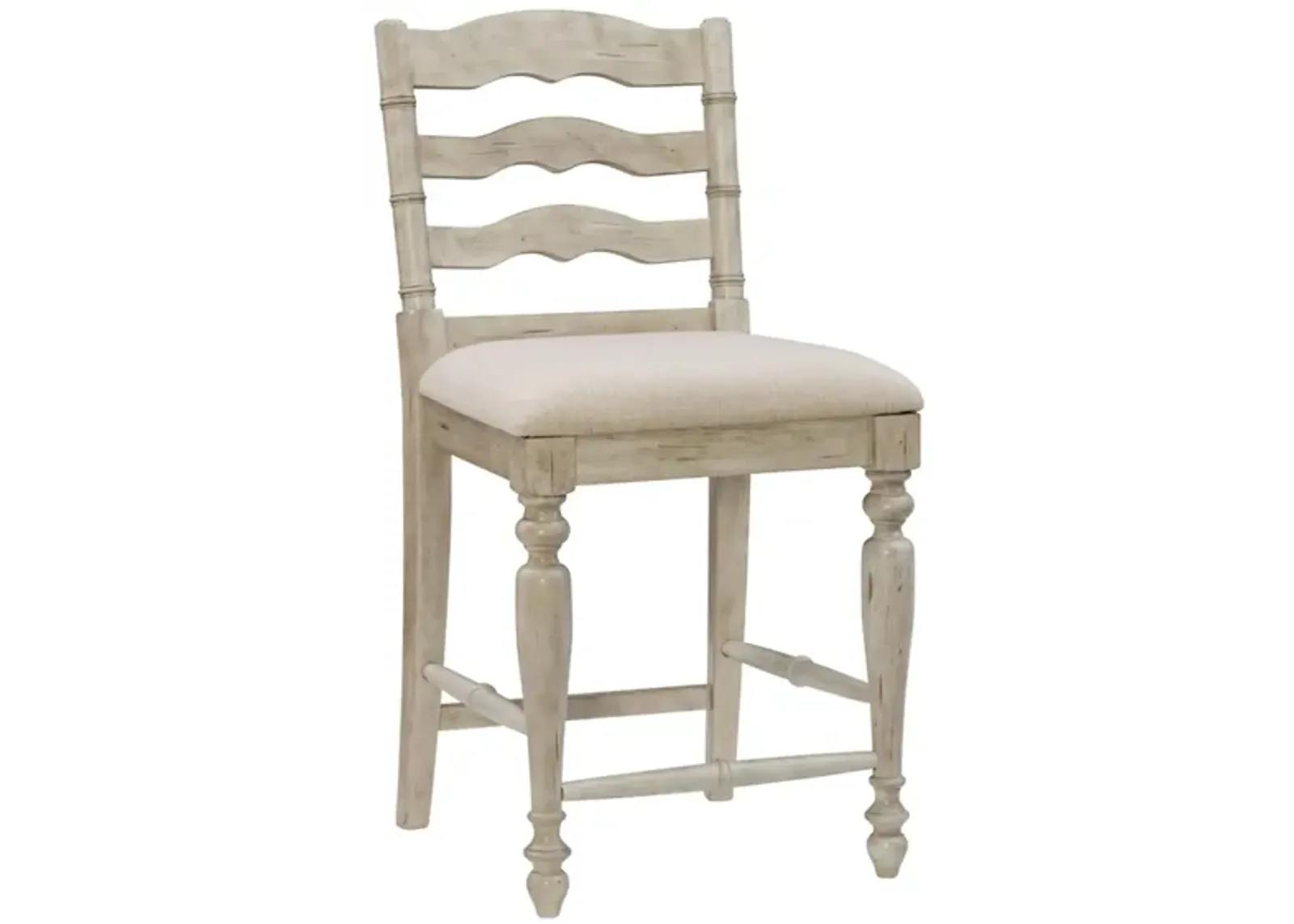 Marino Counter Stool in White Wash by Linon Home Decor