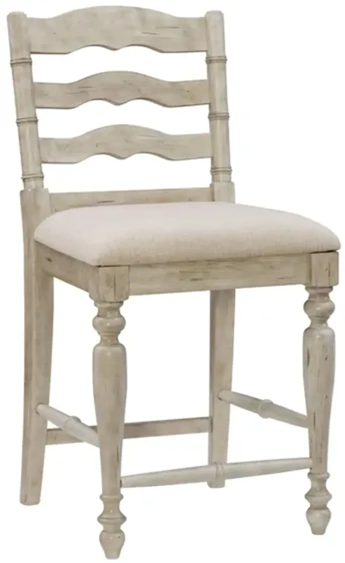 Marino Counter Stool in White Wash by Linon Home Decor