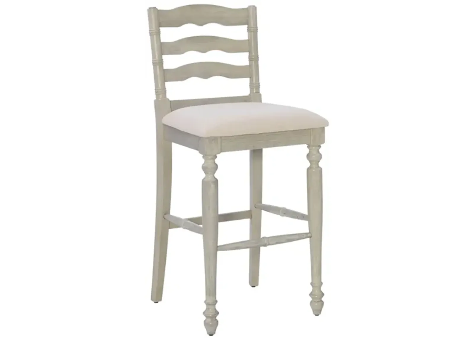 Marino Bar Stool in White Wash by Linon Home Decor