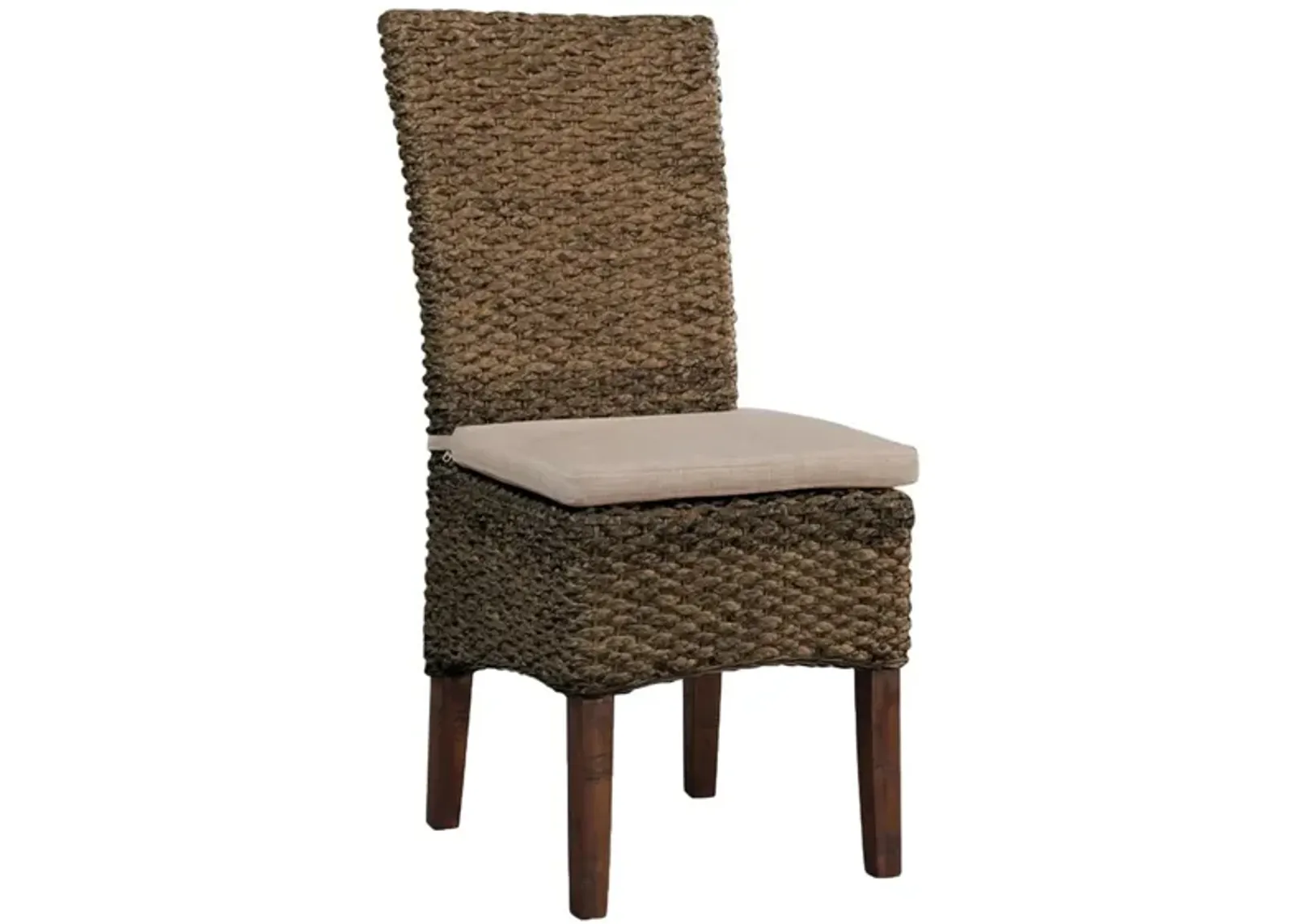 Aberdeen Woven Seagrass Dining Chair in Seagrass / Hazelnut by Riverside Furniture