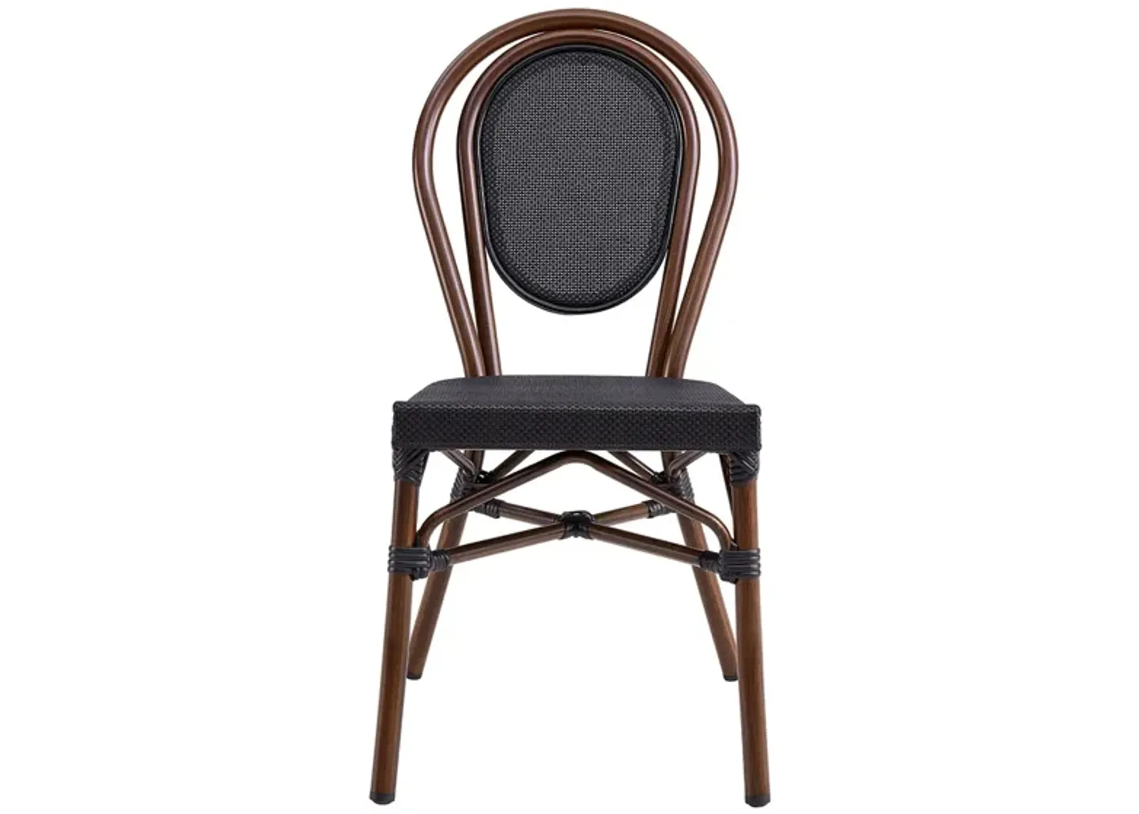 Erlend Side Chair in Black by EuroStyle