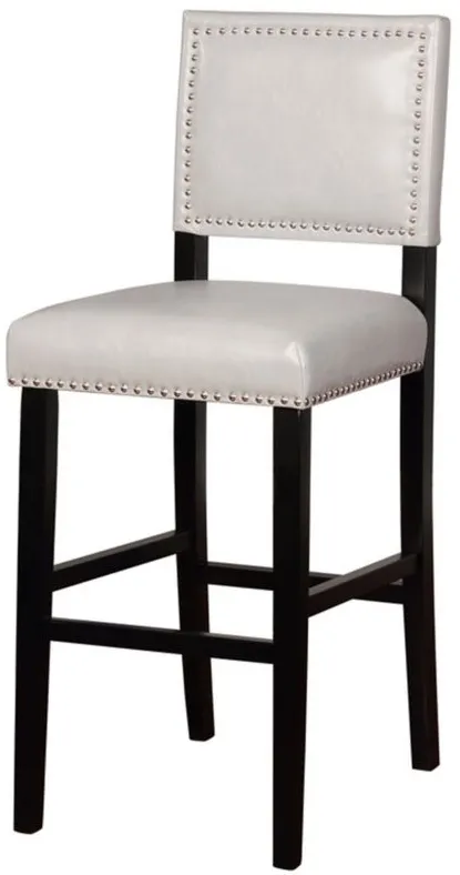 Brook Bar Stool in Gray by Linon Home Decor