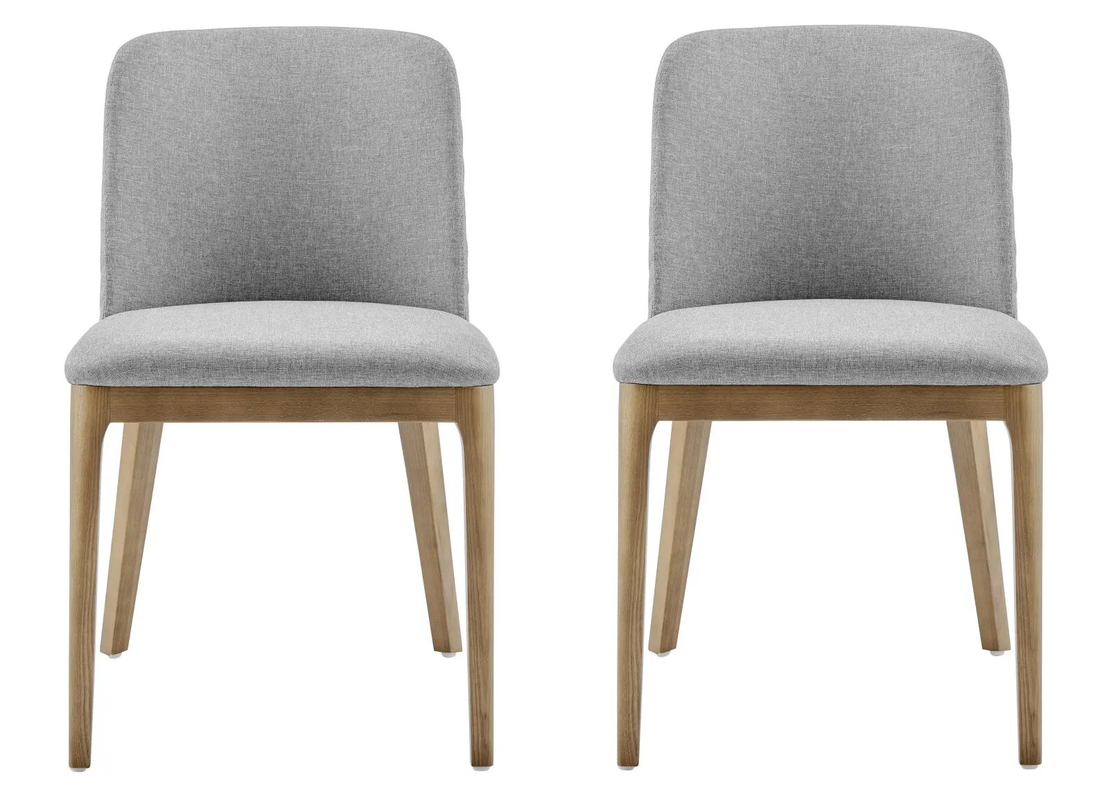 Tilde Side Chair- Set of 2 in Gray by EuroStyle