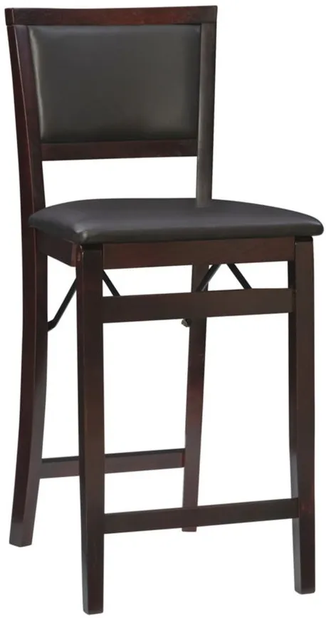 Triena Bar Chair in Espresso by Linon Home Decor