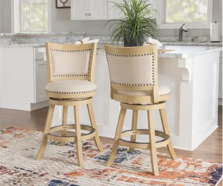 Tift Counter Stool in Beige by Linon Home Decor