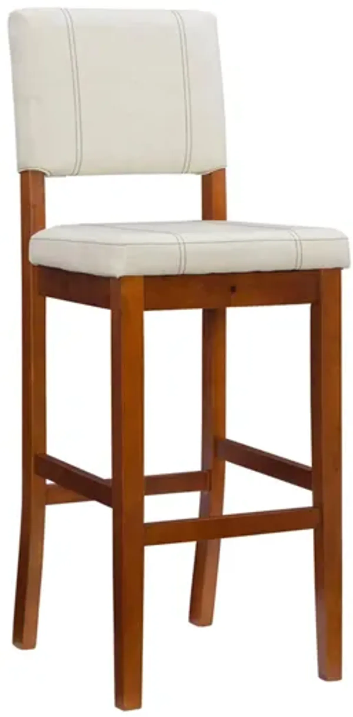 Milano Bar Stool in Beige by Linon Home Decor