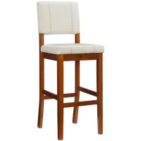 Milano Bar Stool in Beige by Linon Home Decor