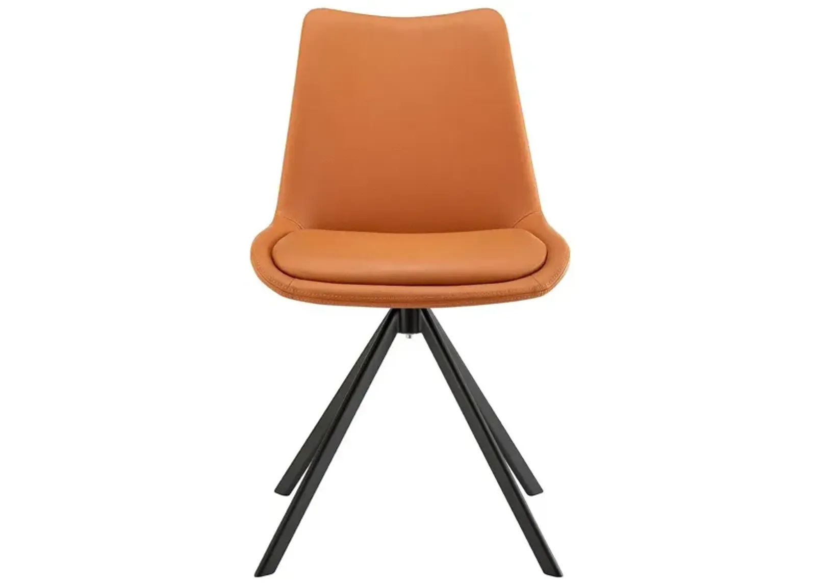 Vind Swivel Side Chair in Cognac by EuroStyle