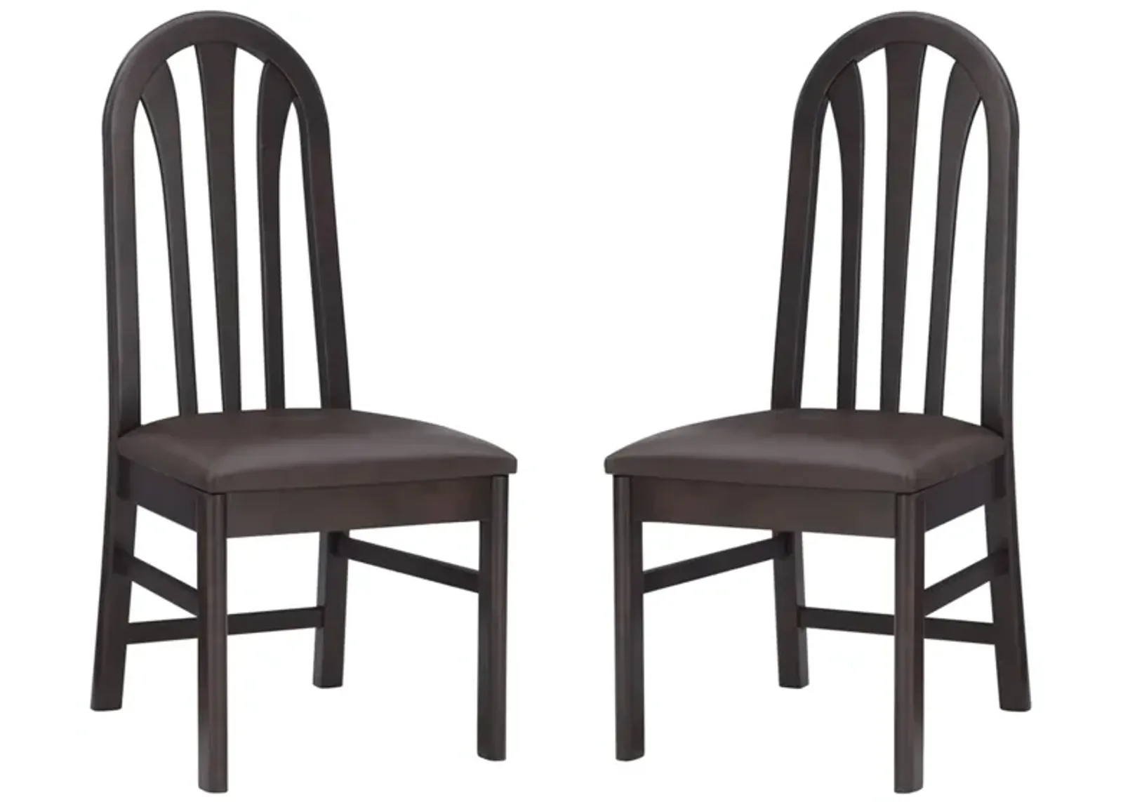 Jesper Dining Chair - Set of 2 in Brown by Linon Home Decor