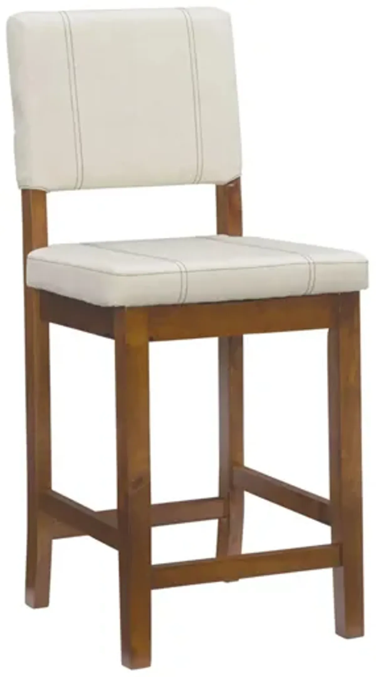 Milano Counter Stool in Beige by Linon Home Decor