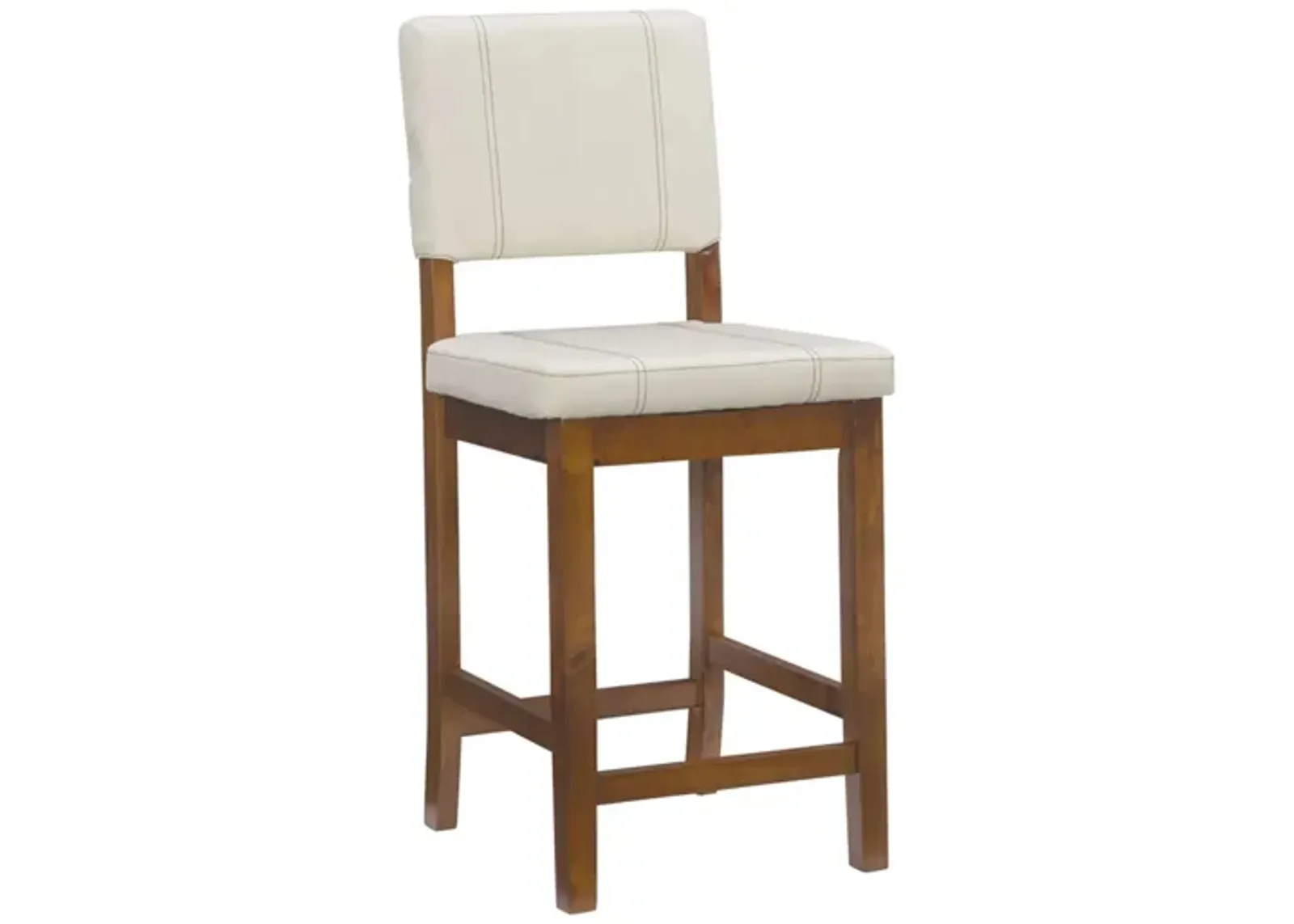 Milano Counter Stool in Beige by Linon Home Decor