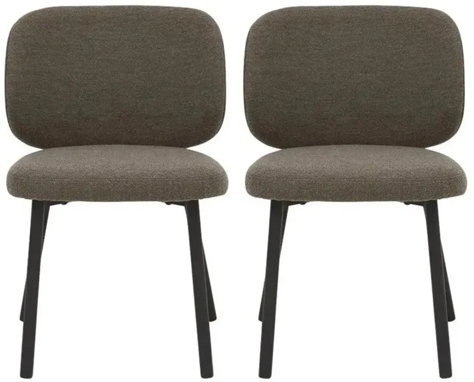 Swan Boucle Dining Chairs- Set of 2