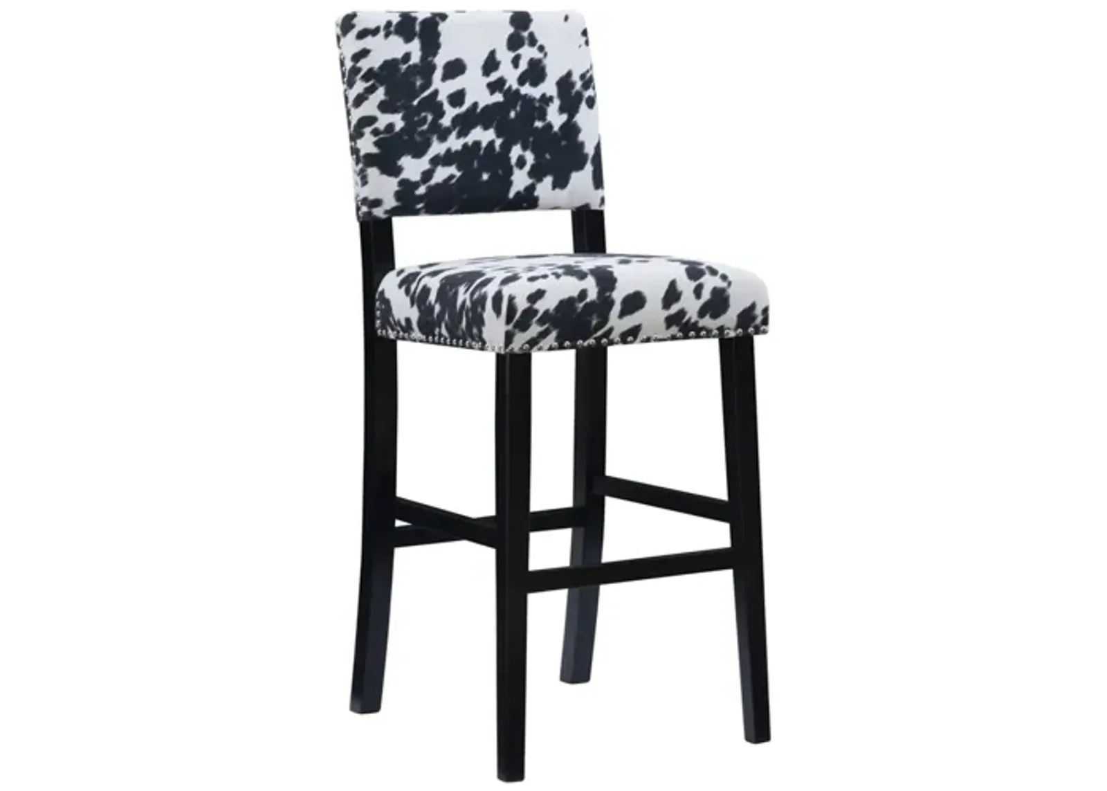 Corey Bar Stool in Black by Linon Home Decor