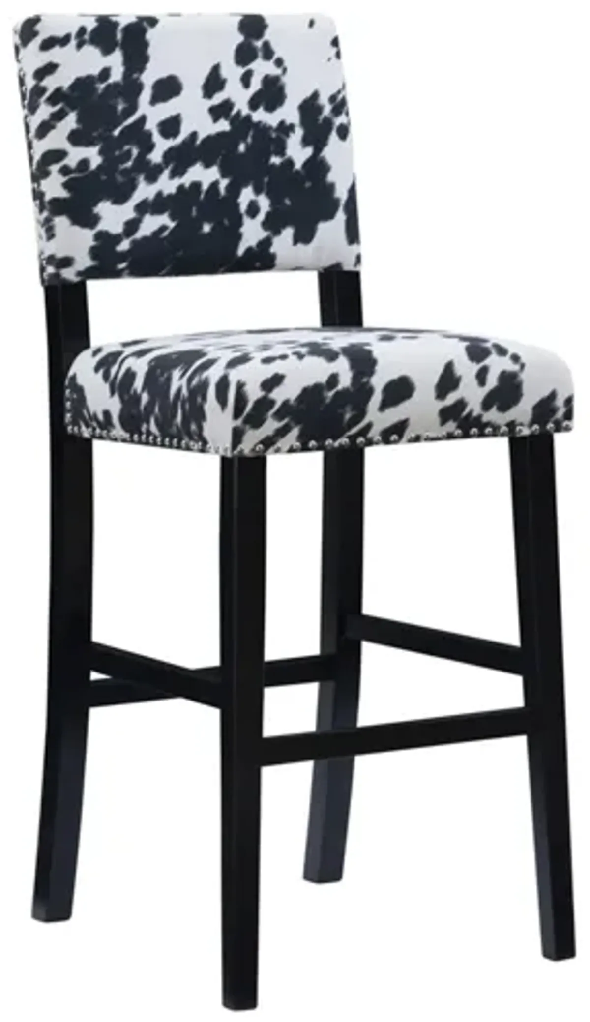 Corey Bar Stool in Black by Linon Home Decor