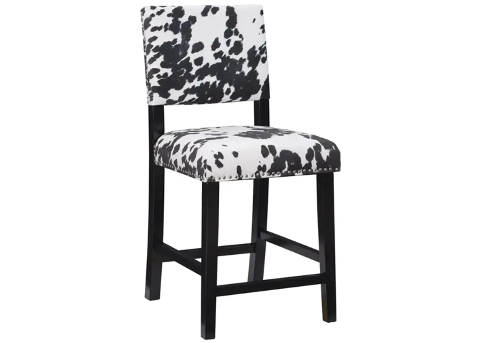 Corey Counter Stool in Black by Linon Home Decor