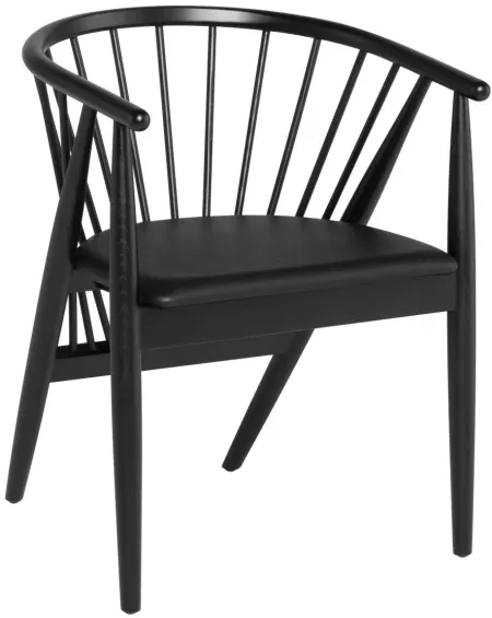 Danson Dining Chair in BLACK by Nuevo