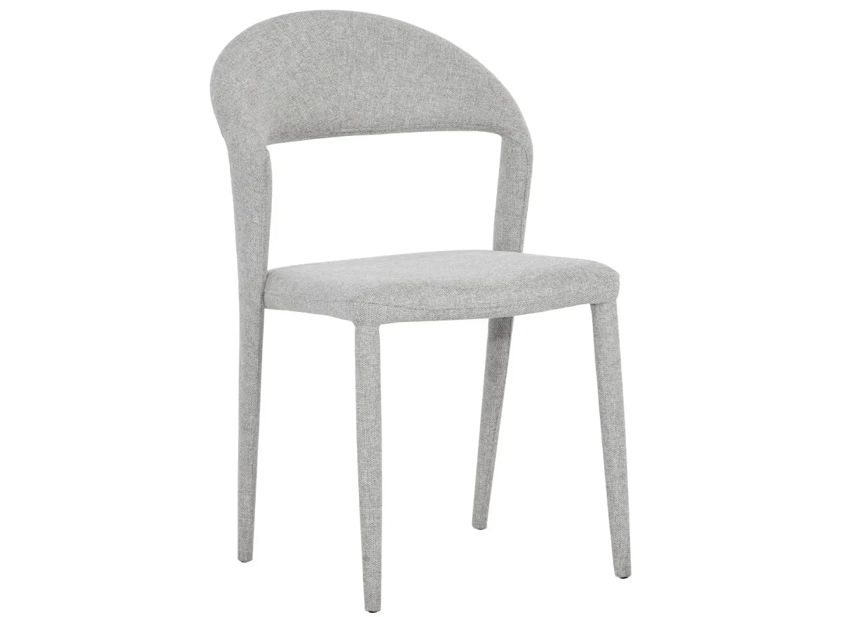 Romina Dining Chair in Belfast Heather Gray by Sunpan