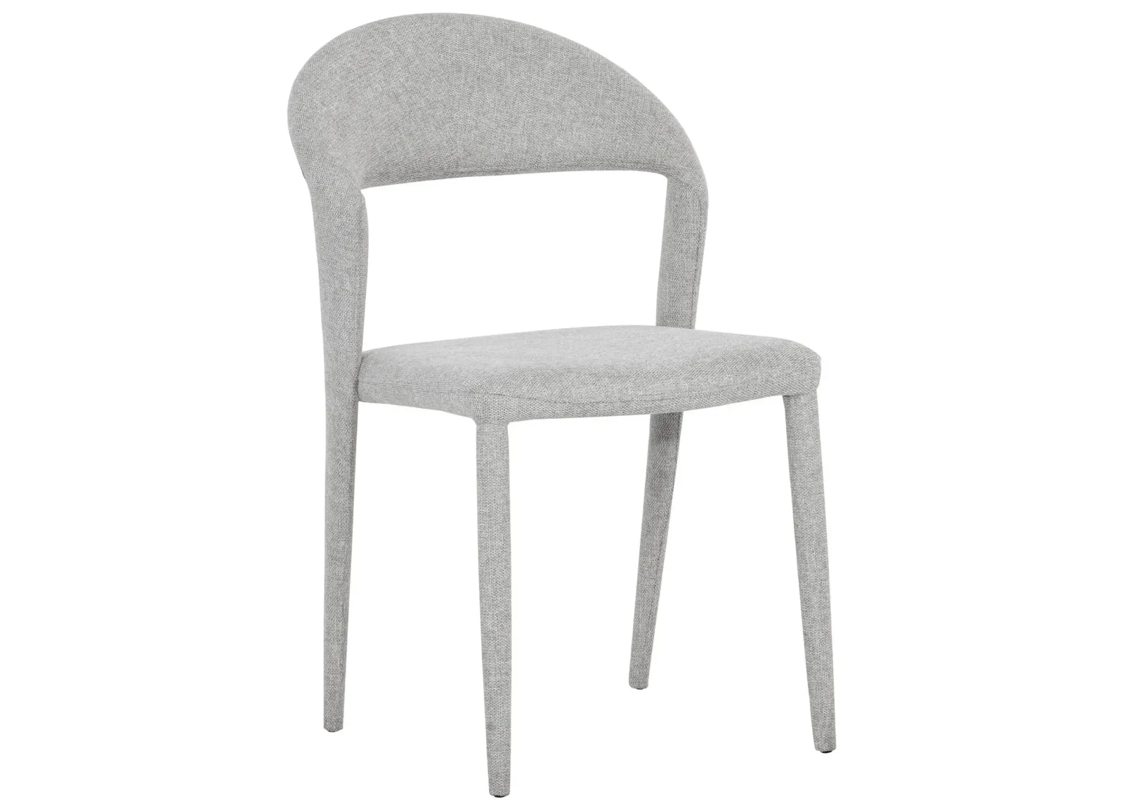 Romina Dining Chair in Belfast Heather Gray by Sunpan