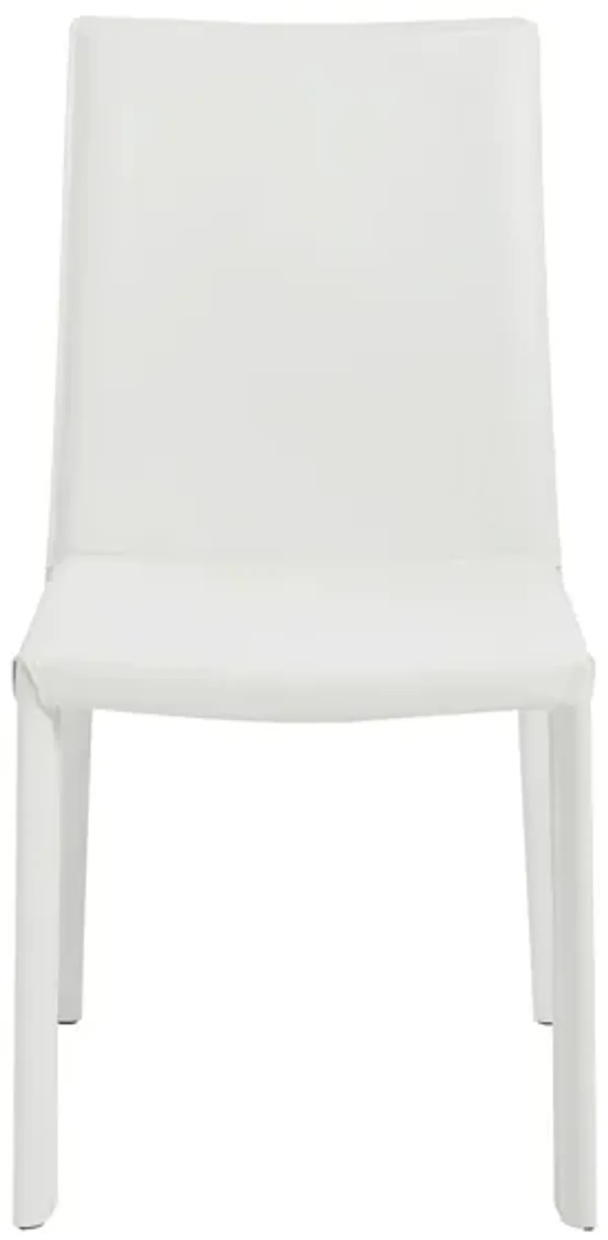 Hasina Side Chair in White by EuroStyle