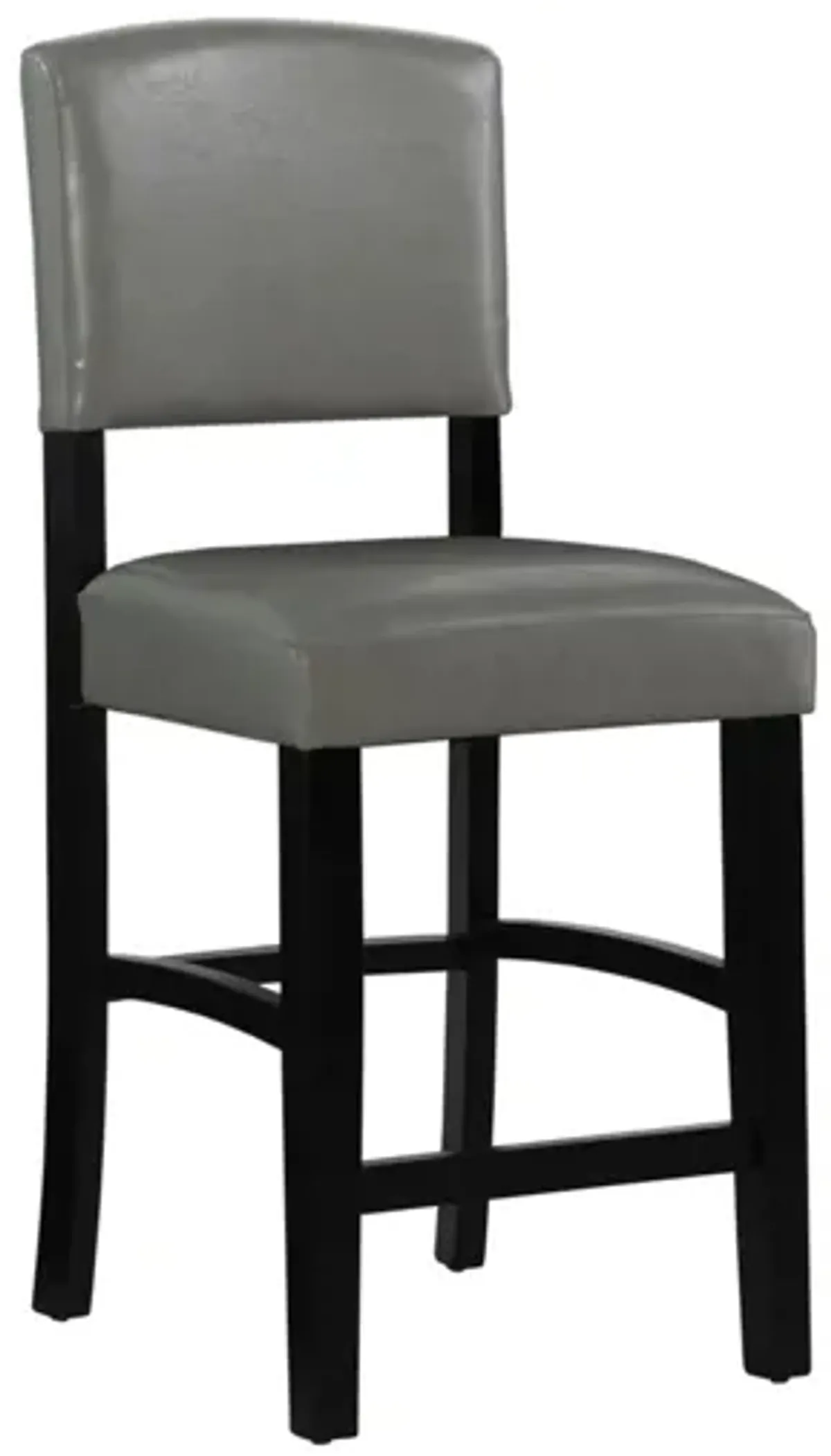 Monaco Counter Stool in Gray by Linon Home Decor