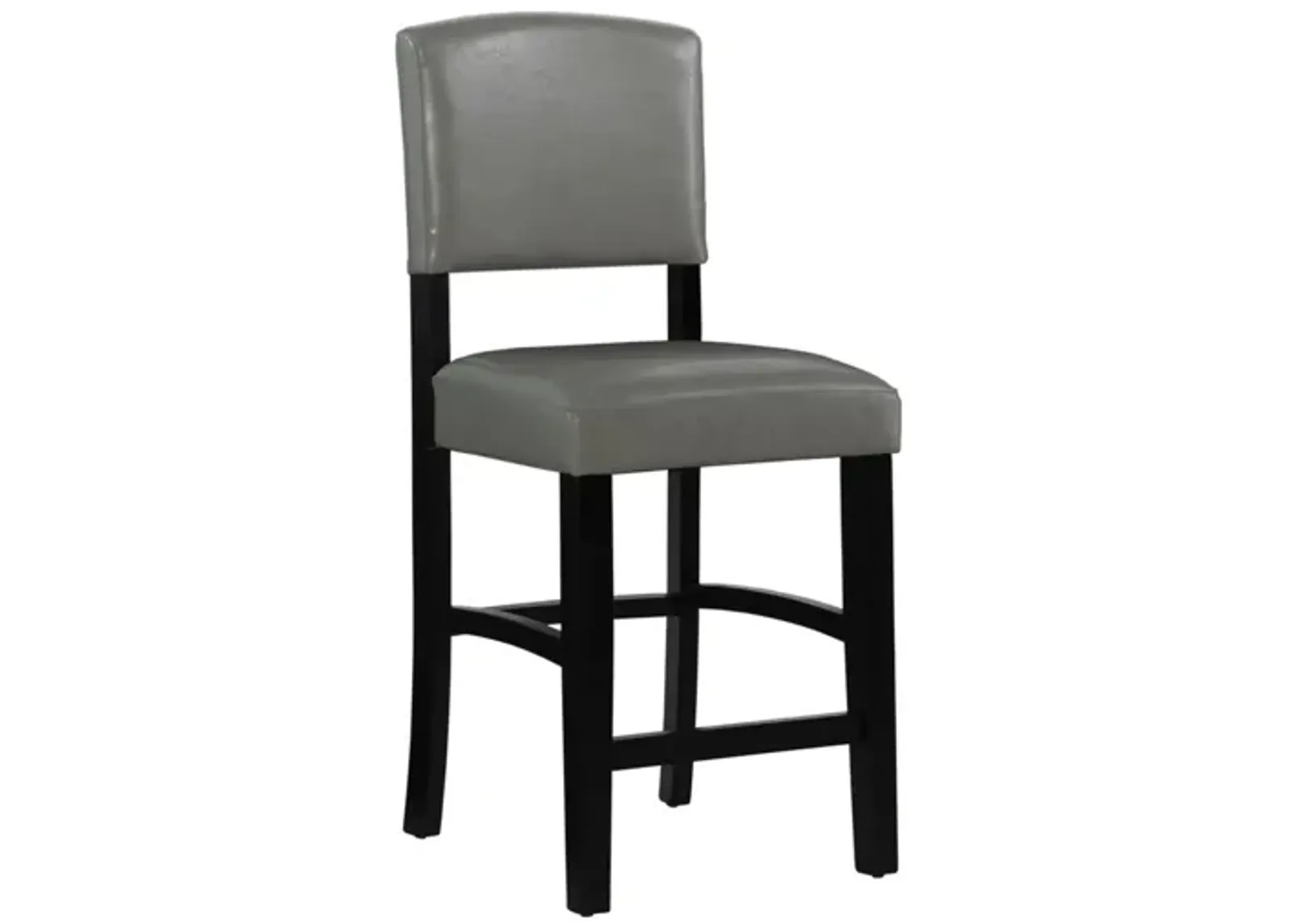 Monaco Counter Stool in Gray by Linon Home Decor