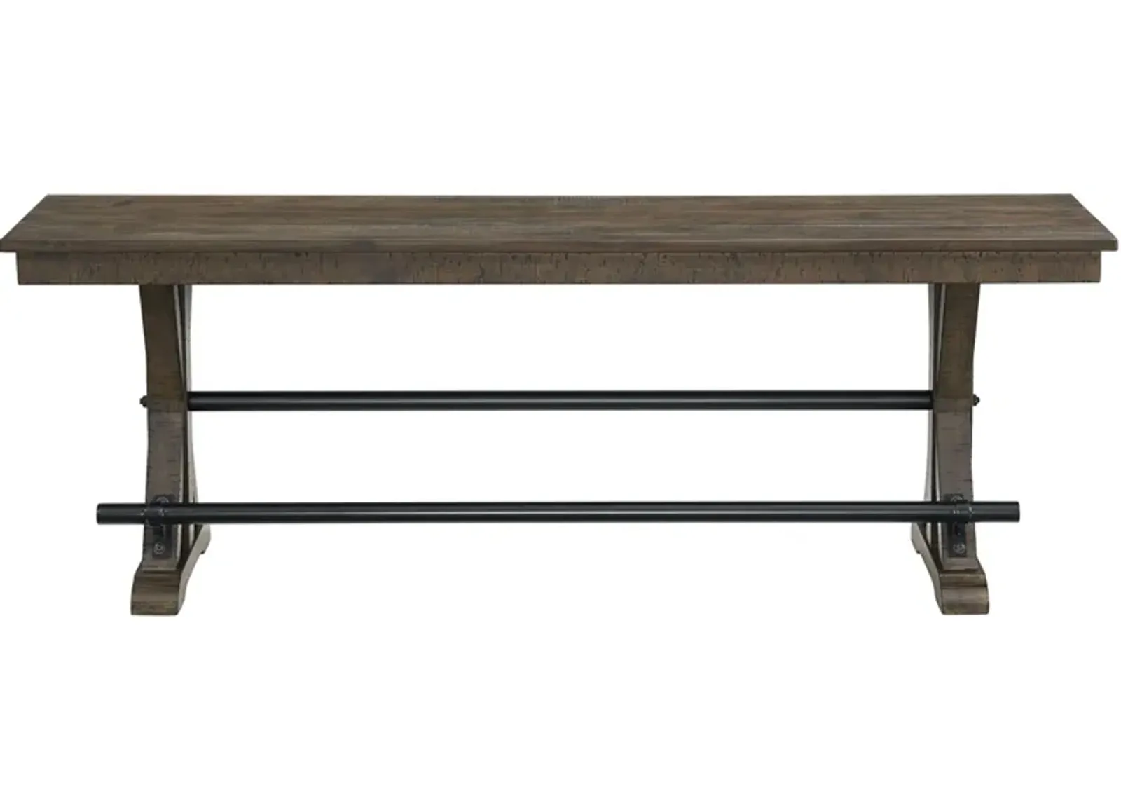 Sullivan Gathering Bench in Brushed Charcoal by Intercon