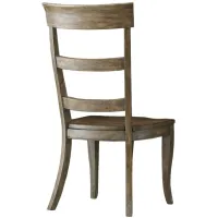 Sorella Ladderback Side Chair - Set of 2 in Taupe by Hooker Furniture