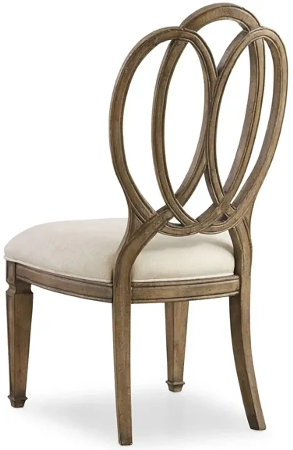 Solana Wood Back Side Chair - Set of 2 in Brown, Gray by Hooker Furniture