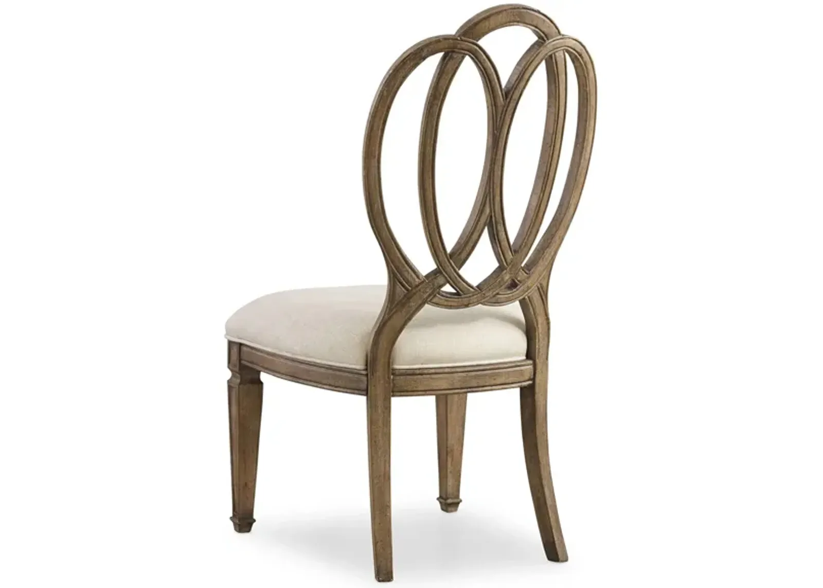 Solana Wood Back Side Chair - Set of 2 in Brown, Gray by Hooker Furniture