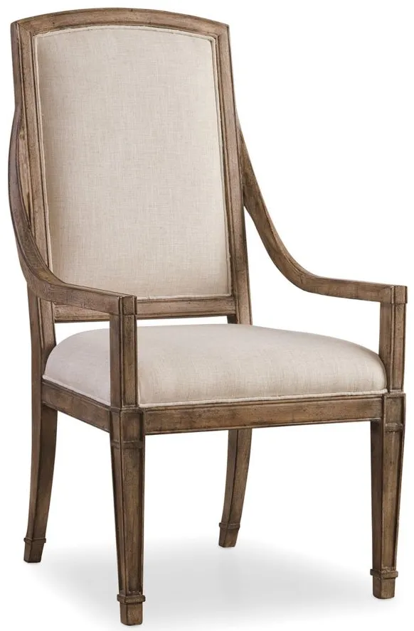 Solana Host Chair - Set of 2 in Brown, Gray by Hooker Furniture