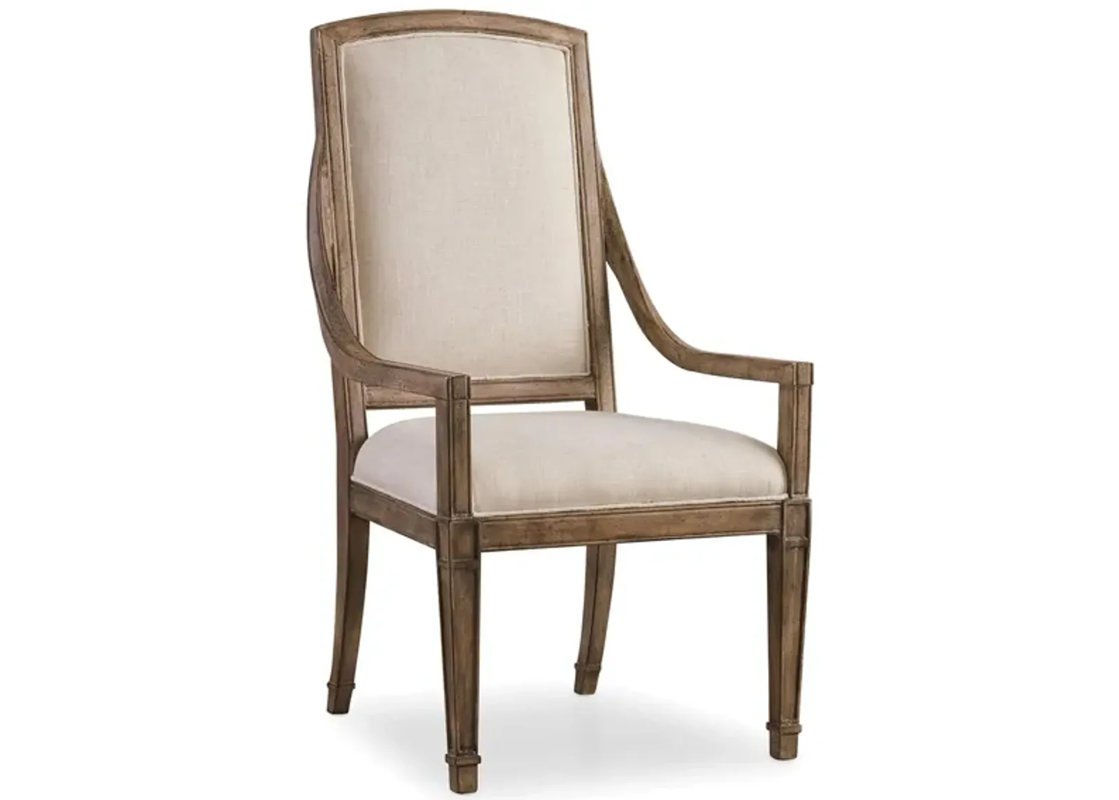 Solana Host Chair - Set of 2 in Brown, Gray by Hooker Furniture