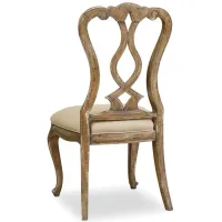 Chatelet Splatback Side Chair - Set of 2 in Brown, White by Hooker Furniture