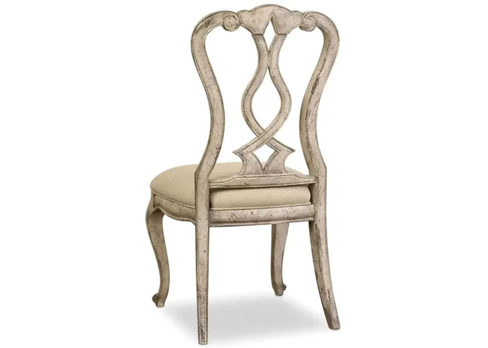 Chatelet Splatback Side Chair - Set of 2 in Brown, White by Hooker Furniture