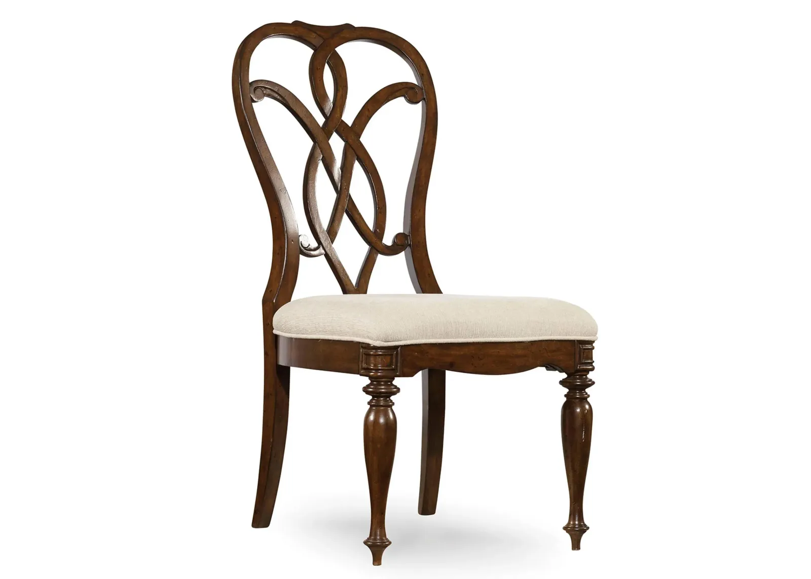 Leesburg Splatback Side Chair - Set of 2 in Brown by Hooker Furniture