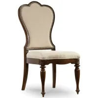 Leesburg Upholstered Side Chair - Set of 2 in Brown by Hooker Furniture