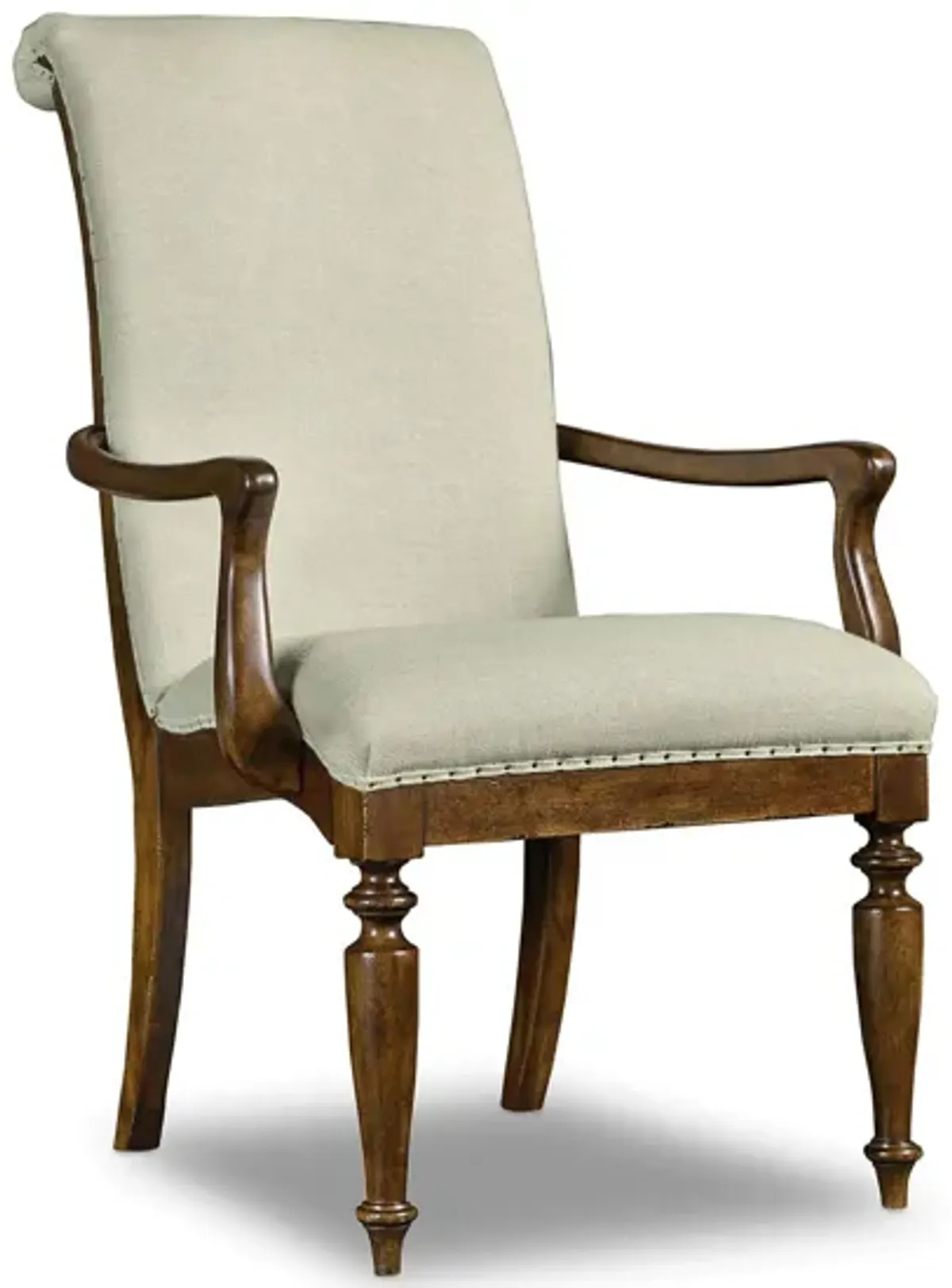 Archivist Upholstered Arm Chair - Set of 2 in Brown by Hooker Furniture