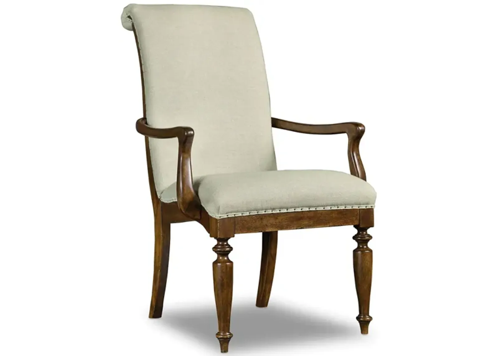 Archivist Upholstered Arm Chair - Set of 2 in Brown by Hooker Furniture