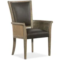 Beaumont Host Chair - Set of 2 in Brown by Hooker Furniture