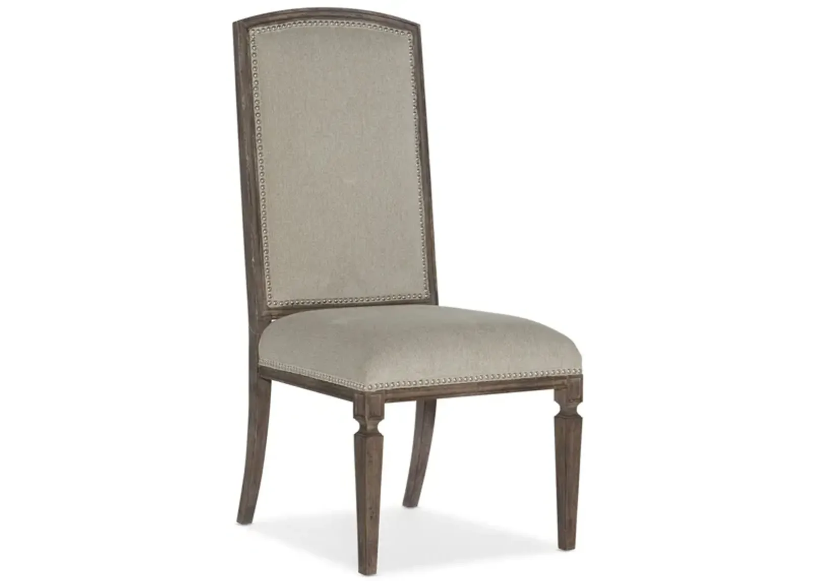 Woodlands Arched Upholstered Side Chair - Set of 2 in Brown by Hooker Furniture