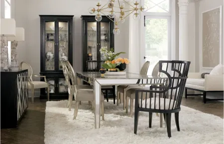 Sanctuary Couture Host Chair in Noir by Hooker Furniture