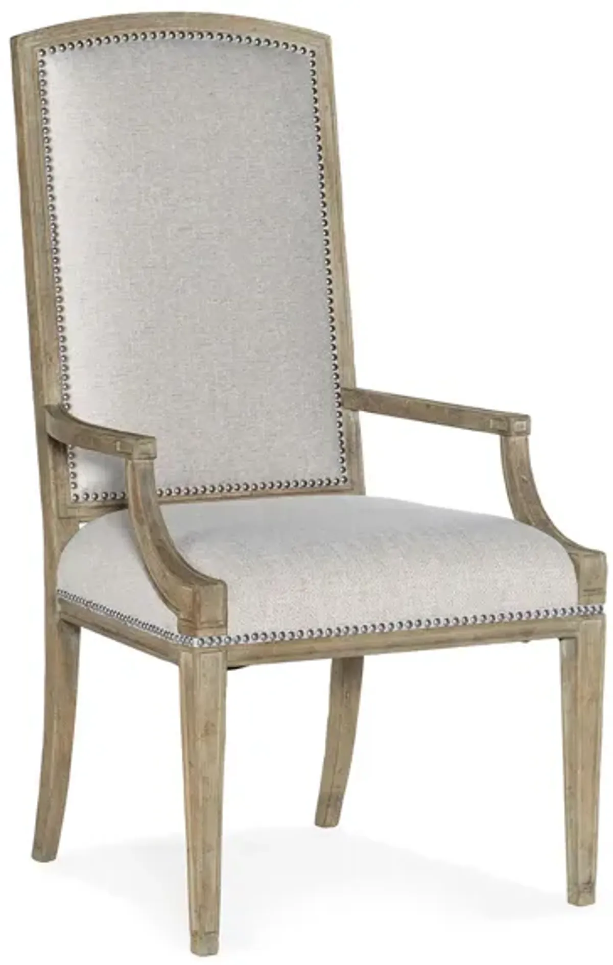 Castella Arm Chair - Set of 2 in Antique Slate by Hooker Furniture