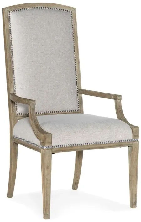 Castella Arm Chair - Set of 2 in Antique Slate by Hooker Furniture