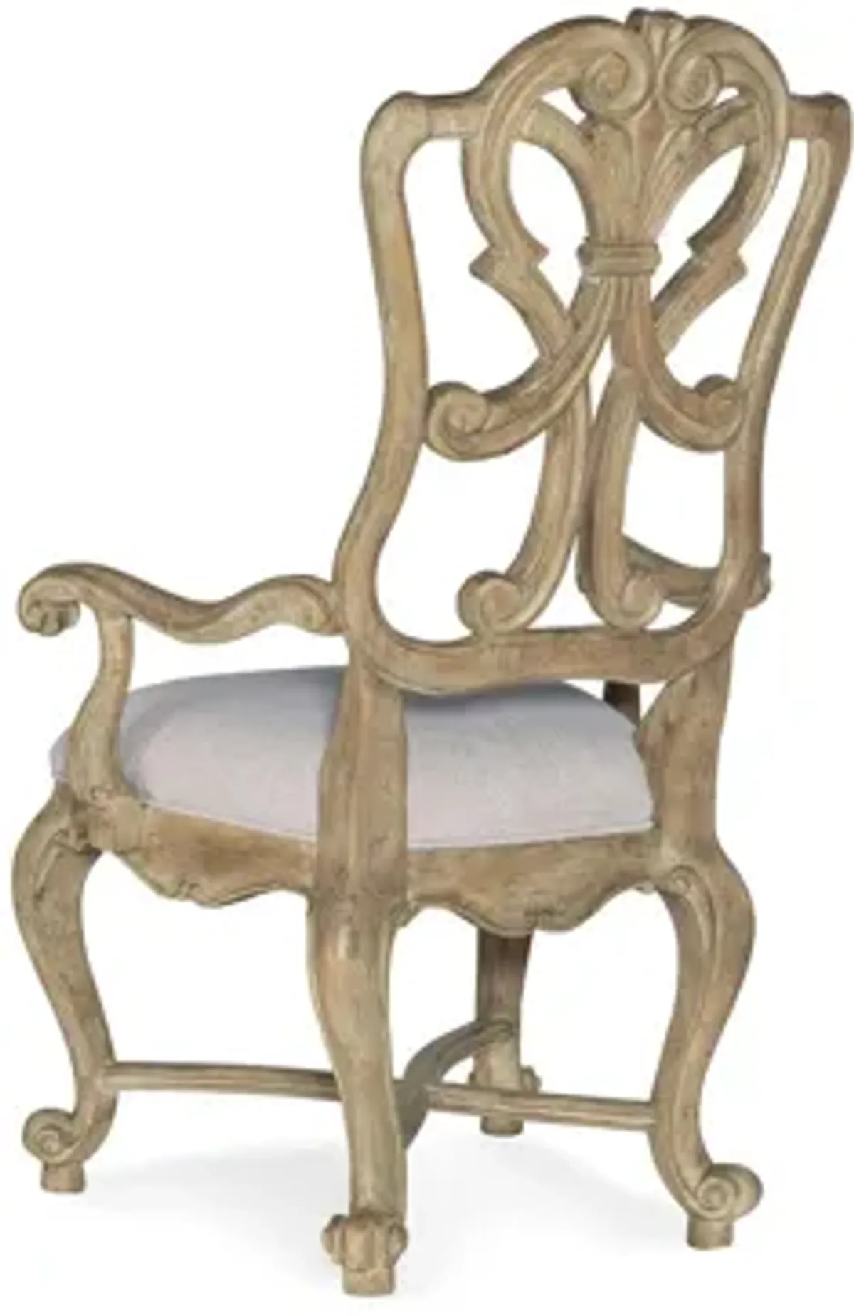 Castella Wood Back Arm Chair - Set of 2