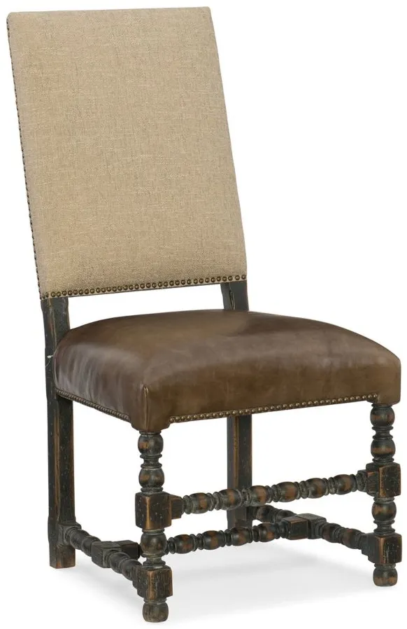 Hill Country Comfort Upholstered Side Chair - Set of 2 in Brown by Hooker Furniture