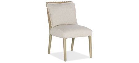 Surfrider Woven Back Side Chair - Set of 2 in Driftwood by Hooker Furniture