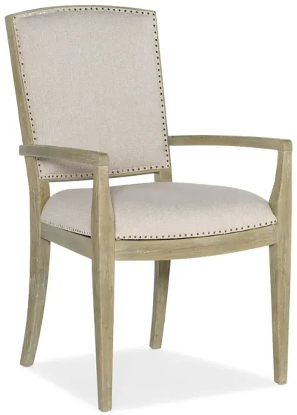 Surfrider Carved Back Arm Chair - Set of 2