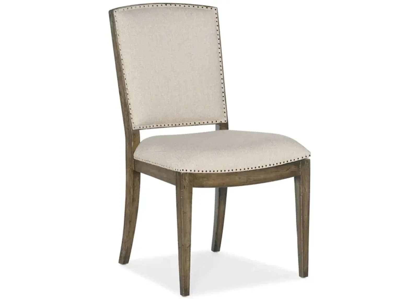 Surfrider Carved Back Side Chair - Set of 2 in Cliffside by Hooker Furniture