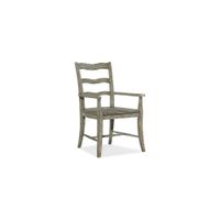 Alfresco La Riva Ladder Back Arm Chair - Set of 2 in Oyster by Hooker Furniture