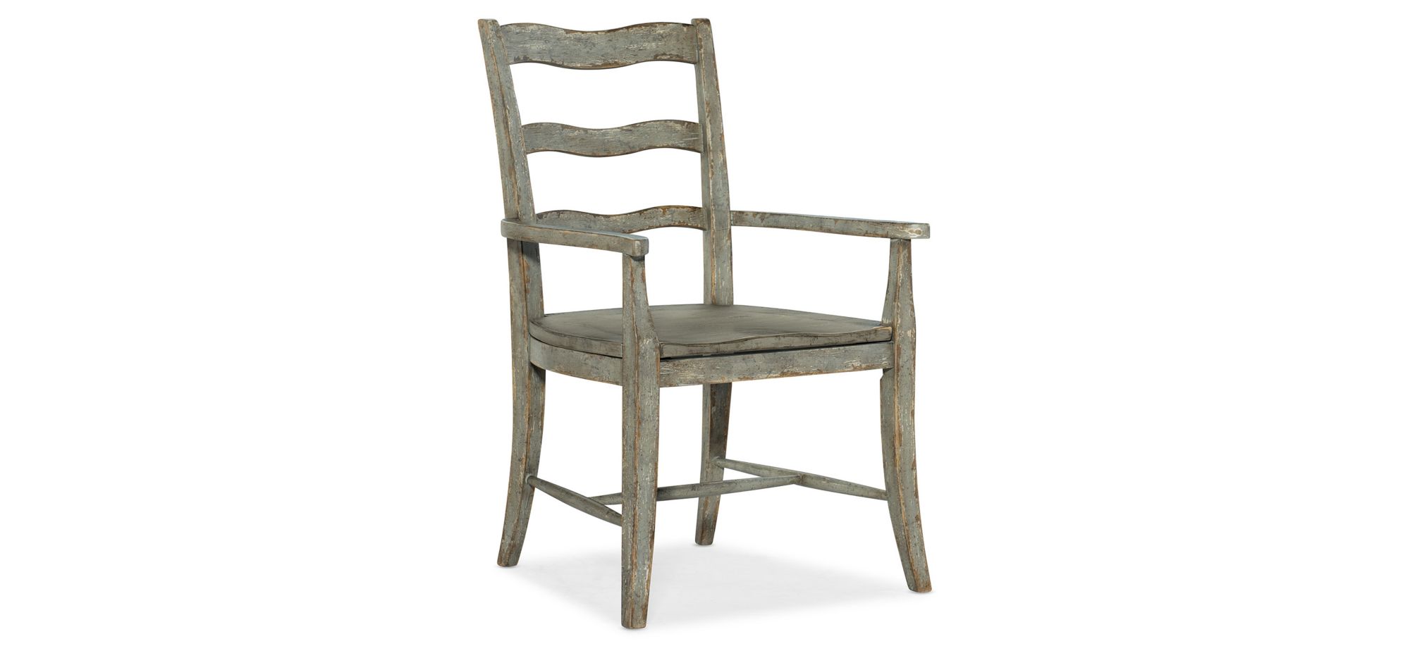 Alfresco La Riva Ladder Back Arm Chair - Set of 2 in Oyster by Hooker Furniture