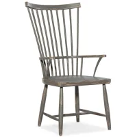 Alfresco Marzano Windsor Arm Chair - Set of 2 in Pottery by Hooker Furniture